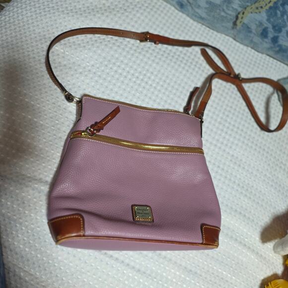 DOONEY BOURKE PEBBLED LEATHER CROSSBODY BAG - Picture 1 of 9